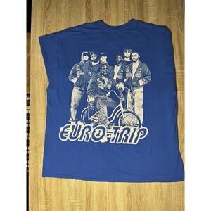 BROCKHAMPTON Euro Trip Blue Official TShirt XL